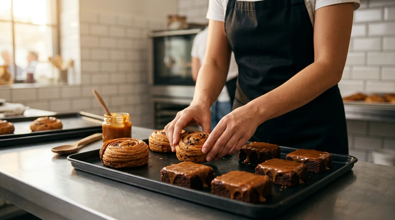 Cruffin, brownie e dolci del banco